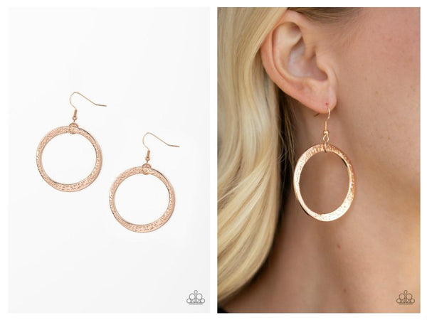 Wildly Wild-lust - Rose Gold Earring