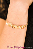 Shimmer Train - Gold Bracelet