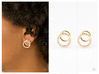 In Great Measure - Gold Post Earring