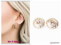 Be Fabulous - Gold Post Earring