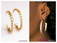 Rome Roaming - Gold Hoop Earring