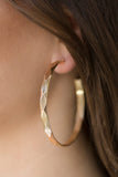 Hey, HAUTE Stuff - Gold Hoop Earring