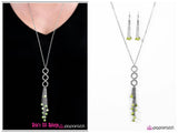 Come Sail Away - Green Necklace