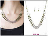 Luxury Shimmer - Green Necklace