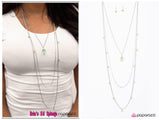 The Night Life - Green Necklace