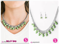 Cant BEAD Tamed - Green Necklace