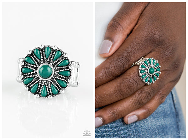 Poppy Pop-tastic - Green Ring