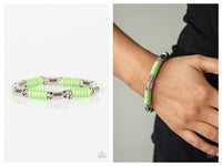 Whimsical Wanderer - Green Bracelet