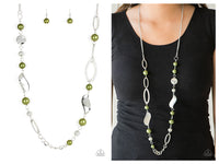 All About Me - Green Necklace