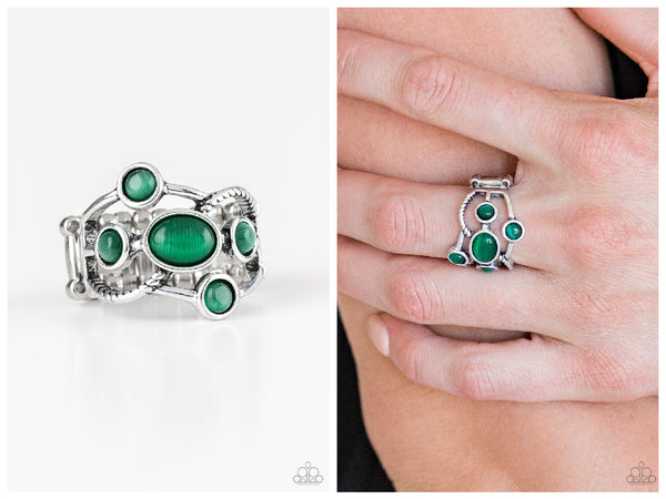 Moon Mood - Green Ring