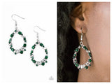 Crushing Couture - Green Earring