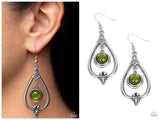 Ethereal Emblem - Green Earring