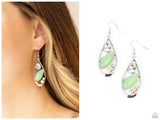 Harmonious Harbors - Green Earring