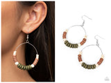 Earthy Esteem - Green Earring