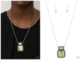 Ethereally Elemental - Green Necklace