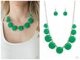 Prismatic Prima Donna - Green Necklace