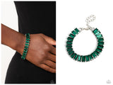 Darling Debutante - Green Bracelet