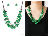 Wonderfully Walla Walla - Green Necklace