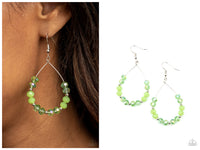 Wink Wink - Green Earring