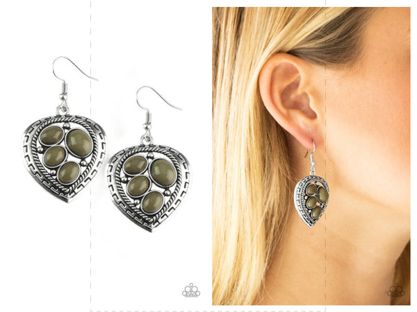 Wild Heart Wonder - Green Earring