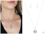Fairy Lights - Green Necklace