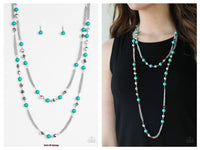 Beautifully Bodacious - Green Necklace