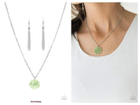 Blossom Bliss - Green Necklace