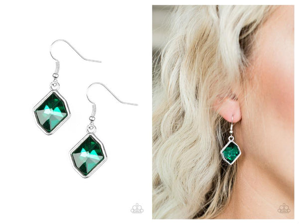 Glow It Up - Green Earring