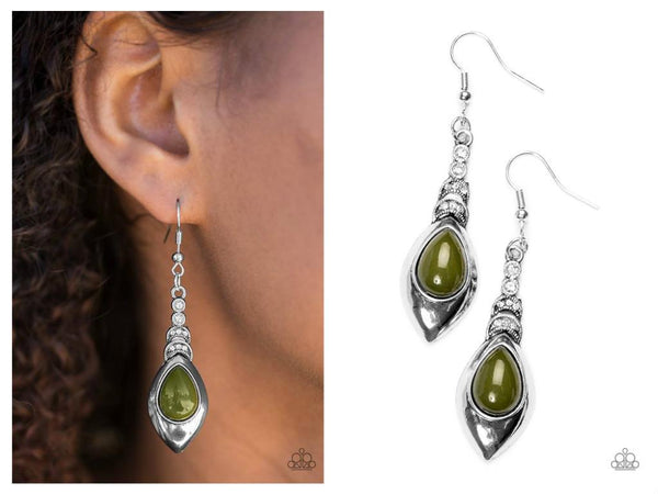 You Know HUE - Green Earring