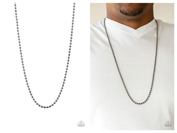 Cadet Casual - Black Necklace