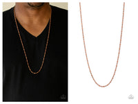 Cadet Casual - Copper Necklace