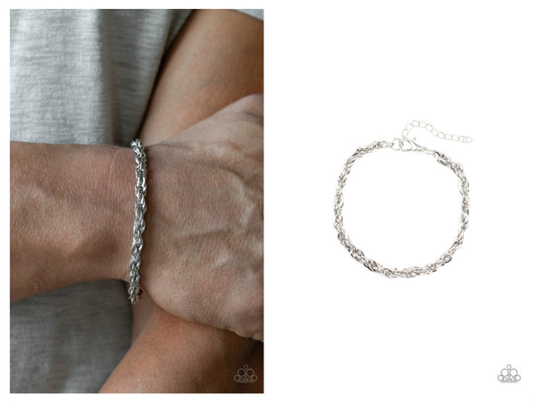 Last Lap - Silver Bracelet