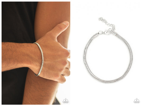 One-Two Knockout - Silver Bracelet