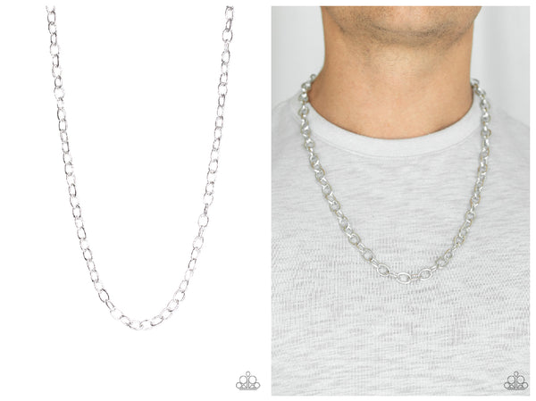 Courtside Seats - Silver Necklace