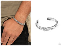 Tough as Nails - Silver Bracelet