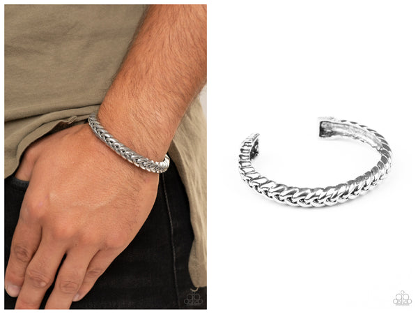 Tough as Nails - Silver Bracelet