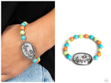 Lively Landscape - Multi Bracelet