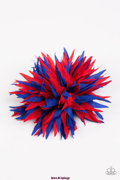 Blooming Beaches - Red Hair Clip