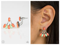 Chicly Carnivalesque - Multi Post Earring