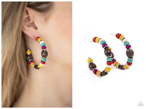 Definitely Down-To-Earth - Multi Hoop Earring