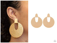 Bold Intentions - Gold Post Earring