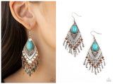 Earthy Etiquette - Blue Earring