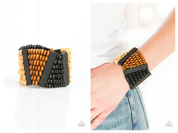 HAUTE In Hispaniola - Black Bracelet