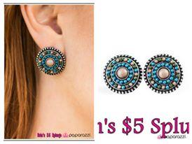 Turn The BEAD Around - Multi Post Earring