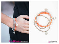 Bloom Out! - Orange Bracelet