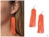 Right as RAINBOW - Orange Earring