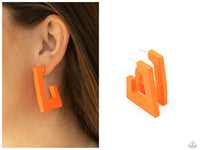 The Girl Next OUTDOOR - Orange Hoop Earring