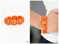 Dont Be So NOMADIC! - Orange Bracelet