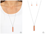 Rural Regeneration - Orange Necklace