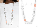Colorful Combo - Orange Necklace
